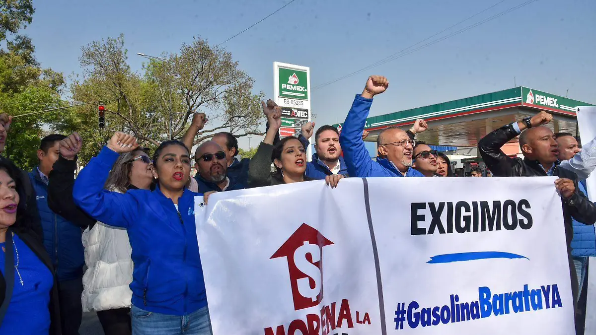 Cortesía PAN CDMX contra gasolinazo